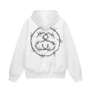 BARB Stussy HOODIE White