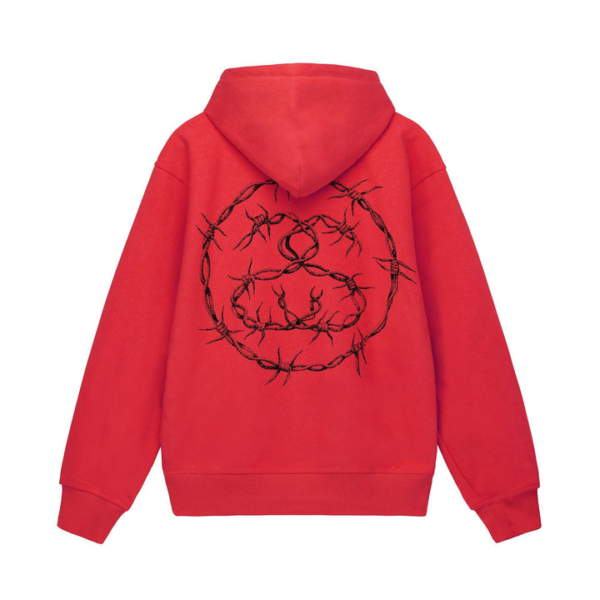 BARB Stussy HOODIE Red