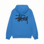 STÜSSY BASIC HOODIE PIGMENT DYED