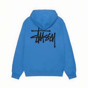 STÜSSY BASIC HOODIE PIGMENT DYED