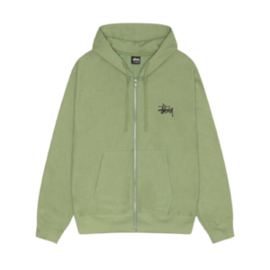 STÜSSY BASIC ZIP HOODIE