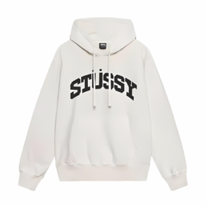 BLACK SPORT STUSSY HOODIE