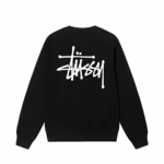 STÜSSY BASIC BLACK CREW