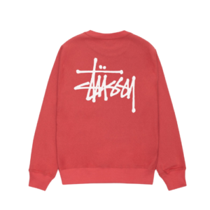 RED BASIC STÜSSY CREW